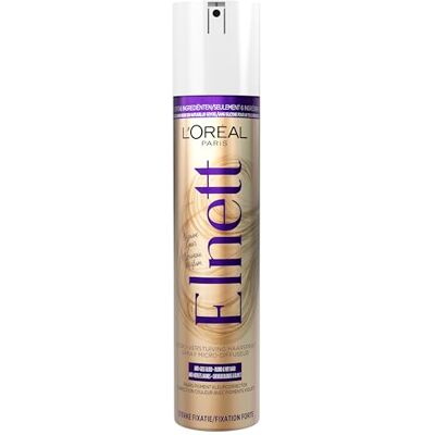 Elnett L'Oréal Paris Purple Sterke Fixatie Haarlak Blond en Wit haar 200ml Elnett L'Oréal Paris Purple Sterke Fixatie Haarlak Blond en Wit haar 200ml