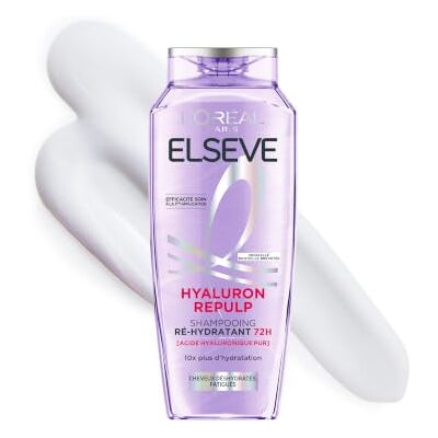 L'Oreal Paris L'Oréal Paris Reinigende shampoo, 72 uur voor vettig hoofdleer, complex met salicylzuur en hyaluronzuur, haarverzorgingsprotocol, Elseve Hyaluron Pure, 300 ml L'Oreal Paris L'Oréal Paris Reinigende shampoo, 72 uur voor vettig hoofdleer, complex met salicylzuur en hyaluronzuur, haarverzorgingsprotocol, Elseve Hyaluron Pure, 300 ml