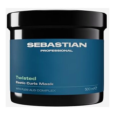 SEBASTIAN Professional Twisted Elastic Curls Mask Anti-frizz & Ultra-moisturizing Mask Loves Curly Hair 500ml SEBASTIAN Professional Twisted Elastic Curls Mask Anti-frizz & Ultra-moisturizing Mask Loves Curly Hair 500ml