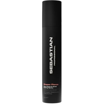 Professional Sebastian Sebastian Professional Shaper Fierce Max Hold and Mold Styling Spray Strong Hold Hairspray 24h Humidity Resistance UV Protection 300ml Professional Sebastian Sebastian Professional Shaper Fierce Max Hold and Mold Styling Spray Strong Hold Hairspray 24h Humidity Resistance UV Protection 300ml