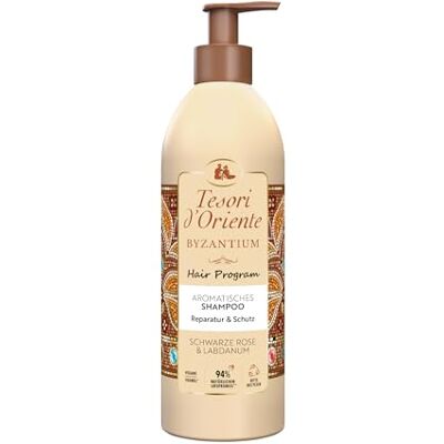 Tesori d'Oriente Byzantium Hair Program Shampoo 250 ml aromatische haarshampoo zwarte roos en ladanum reparatie en bescherming voor beschadigd haar wellness-ritueel voor lichaam en zintuigen Tesori d'Oriente Byzantium Hair Program Shampoo 250 ml aromatische haarshampoo zwarte roos en ladanum reparatie en bescherming voor beschadigd haar wellness-ritueel voor lichaam en zintuigen