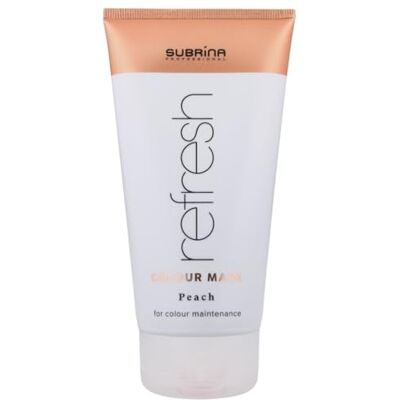 SUBRINA PROFESSIONAL Refresh Tonisch haarmasker, kleurmasker, voor kleurverzorging, 150 ml (perzik) SUBRINA PROFESSIONAL Refresh Tonisch haarmasker, kleurmasker, voor kleurverzorging, 150 ml (perzik)