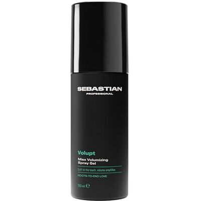 Professional Sebastian Sebastian Professional Volupt Max Volumizing Spray Gel Builds Volume Soft Finish & Flexible Hold Fine Hair Friendly 150ml Professional Sebastian Sebastian Professional Volupt Max Volumizing Spray Gel Builds Volume Soft Finish & Flexible Hold Fine Hair Friendly 150ml
