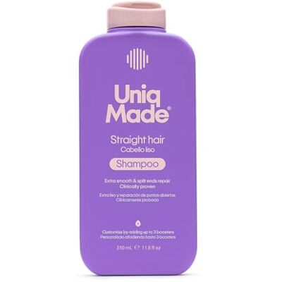 Uniq Made – Smooth Hair Shampoo 350 ml Intensieve gladmaking en herstel van de punten Professionele behandeling met aloë vera en haver Zacht, glanzend en verzorgd haar Natuurlijke formule Uniq Made – Smooth Hair Shampoo 350 ml Intensieve gladmaking en herstel van de punten Professionele behandeling met aloë vera en haver Zacht, glanzend en verzorgd haar Natuurlijke formule