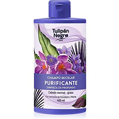 TULIPAN NEGRO Tulipan Purifying Micellar Shampoo met mint extract en eucalyptus 13.50 fl oz TULIPAN NEGRO Tulipan Purifying Micellar Shampoo met mint extract en eucalyptus 13.50 fl oz