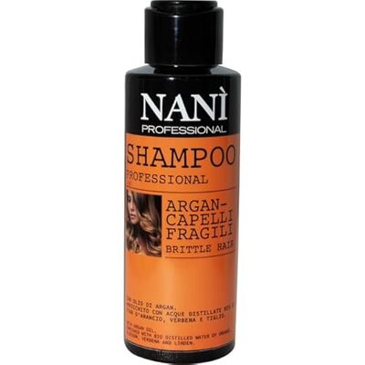 Nanì Suarez Argan Shampoo voor broos haar, mini-formaat voor op reis Nanì Suarez Argan Shampoo voor broos haar, mini-formaat voor op reis