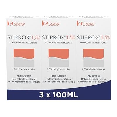 STIPROX Anti-roos Shampoo, Transparant, 3 x 100 ml STIPROX Anti-roos Shampoo, Transparant, 3 x 100 ml