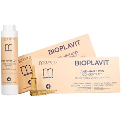 Maurens , Anti-valverpakking, placenta en vitaminen, 2 x ampullen, concentraat, anti-valversterking, cadeau, shampoo, 24 x 10 ml ampullen en 400 ml fles. Maurens , Anti-valverpakking, placenta en vitaminen, 2 x ampullen, concentraat, anti-valversterking, cadeau, shampoo, 24 x 10 ml ampullen en 400 ml fles.