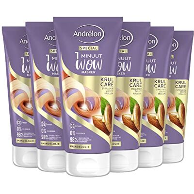 Andrélon Special Kokos Boost 1 minuut WOW Masker 6 x 180ml Andrélon Special Kokos Boost 1 minuut WOW Masker 6 x 180ml