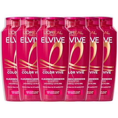 L'ORÉAL L’Oréal Paris Elvive Color Vive Kleurbeschermende Shampoo Gekleurd Haar of Highlights 250ml L'ORÉAL L’Oréal Paris Elvive Color Vive Kleurbeschermende Shampoo Gekleurd Haar of Highlights 250ml