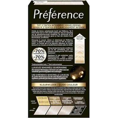 L’Oréal Paris Préférence Cool 11.11 haarkleur - haarkleur L’Oréal Paris Préférence Cool 11.11 haarkleur - haarkleur