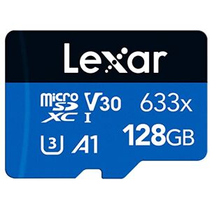 Lexar 633x 128GB Micro SD Kaart - UHS-I U3 V30 - 100MB/s - MicroSD geheugenkaart Lexar 633x 128GB Micro SD Kaart - UHS-I U3 V30 - 100MB/s - MicroSD geheugenkaart