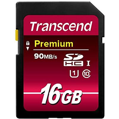 Transcend TS16GSDU1 16GB SDXC/SDHC Class 10 UHS-I geheugenkaart Transcend TS16GSDU1 16GB SDXC/SDHC Class 10 UHS-I geheugenkaart