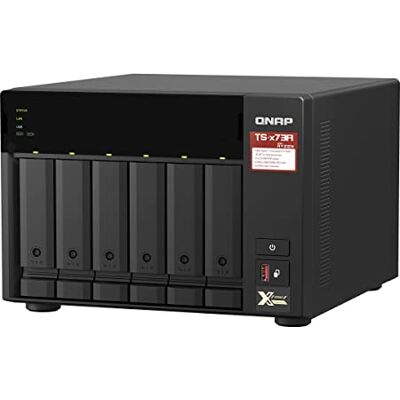 QNAP TS-673A NAS Tower Ethernet LAN Zwart V1500B QNAP TS-673A NAS Tower Ethernet LAN Zwart V1500B