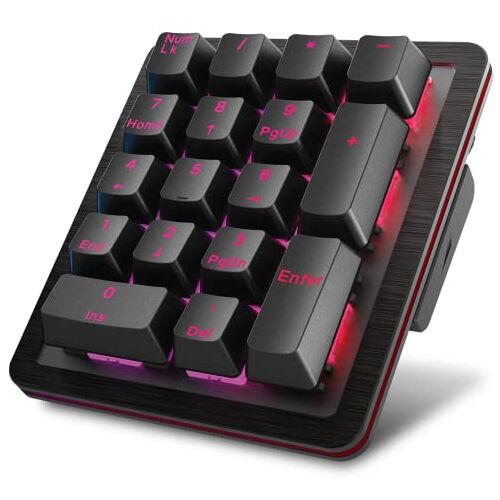 Mountain Everest 60 Num-Pad mit RGB Beleuchtung Linear Speed 45 schwarz