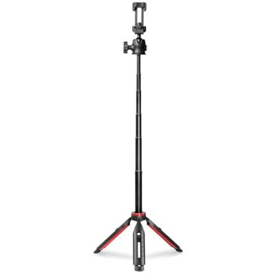 Hama Mobiele telefoon statief Solid 80 Ball, reisstatief, afstandsbediening, max. 80 cm Hama Mobiele telefoon statief Solid 80 Ball, reisstatief, afstandsbediening, max. 80 cm