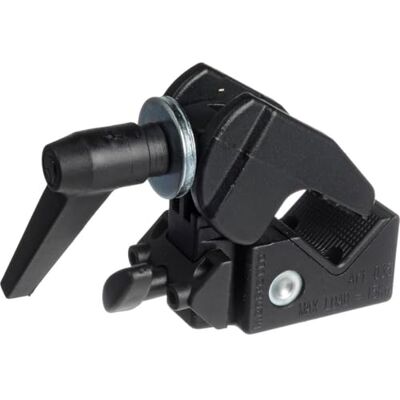 Manfrotto 035 Super Clamp Morsetto con Blister, Capacità di Carico 15 Kg, in Alluminio, Nero Manfrotto 035 Super Clamp Morsetto con Blister, Capacità di Carico 15 Kg, in Alluminio, Nero
