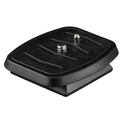 Hama Snelwisselplaat voor statief, 1/4", zwart Hama Snelwisselplaat voor statief, 1/4", zwart