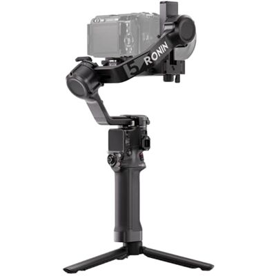 DJI RS 5, gimbalstabilisator voor camera's, Canon/Sony/Nikon/Fujifilm fijnafstellingsknoppen, geautomatiseerde asvergrendelingen van de 2e generatie, snel-open statief, Z-asindicator DJI RS 5, gimbalstabilisator voor camera's, Canon/Sony/Nikon/Fujifilm fijnafstellingsknoppen, geautomatiseerde asvergrendelingen van de 2e generatie, snel-open statief, Z-asindicator
