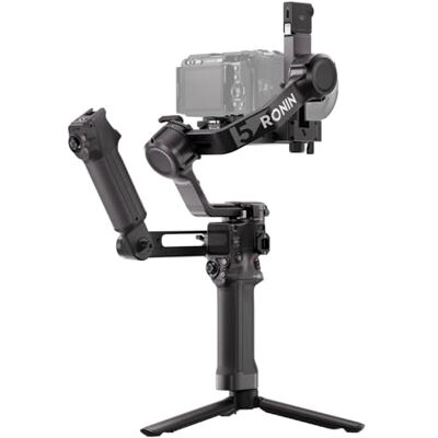 DJI RS 5 Combo, gimbalstabilisator voor camera's, Canon/Sony/Nikon/Fujifilm Verbeterd Intelligent Tracking, fijnafstellingsknoppen, asvergrendelingen 2e gen., snel-open statief, Z-asindicator DJI RS 5 Combo, gimbalstabilisator voor camera's, Canon/Sony/Nikon/Fujifilm Verbeterd Intelligent Tracking, fijnafstellingsknoppen, asvergrendelingen 2e gen., snel-open statief, Z-asindicator