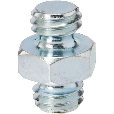 Manfrotto 125 Assieme Adattatore Spigot 3/8", Nero Manfrotto 125 Assieme Adattatore Spigot 3/8", Nero