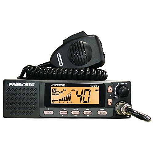 Président President Johnson II 12/24 CB Radio