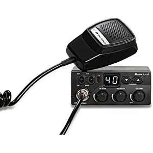 MIDLAND C1169.01 Zero CB-radio, zwart MIDLAND C1169.01 Zero CB-radio, zwart
