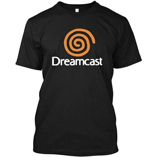 itke Dreamcast Sega Men'S T-Shirt Tee Black L