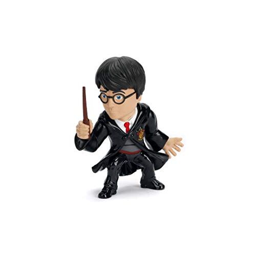 Jada Toys 253181000 Harry Potter figuur, 10 cm, verzamelfiguur, gegoten perswerk, zwart