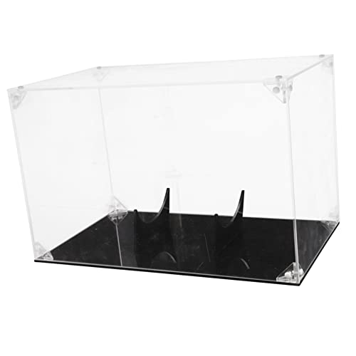 YARNOW Voetbal Vitrine Desktop Rugby Houder Tafelblad Rugby Case Beeldje Vitrine Vitrines Tafelblad Vitrine Jersey Vitrine Acryl Voetbal Honkbal