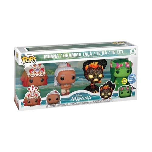 Funko Disney Moana Pop! Vinyl figuur (Pack van 4)