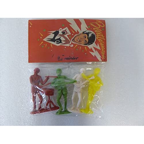 OPO 10 - Kavel van 4 figuren Emirober The Beatles 8cm Beatlemania 60s 02