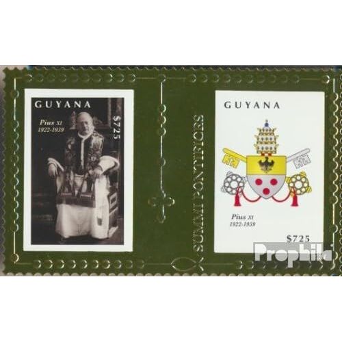 Prophila Collection Guyana Block835 (compleet.Kwestie.) 2011 Pausen (Postzegels voor verzamelaars) Christendom