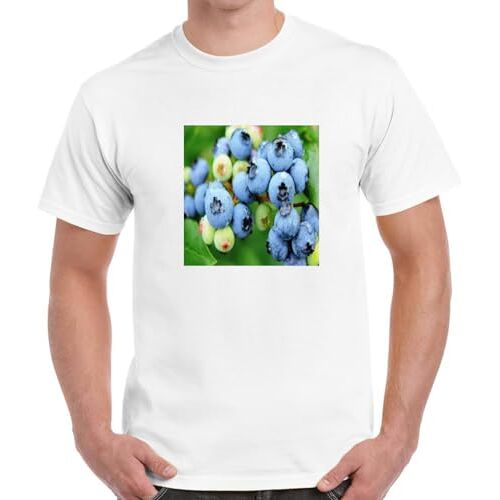 FPVAWKBL White t-shirt grape illustration