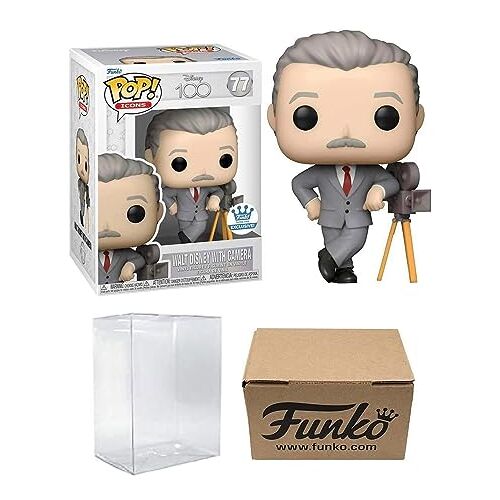 Funko Pop! Disney 100th Walt Disney met camera Exclusive