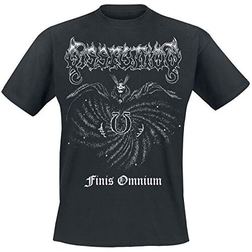 Dissection Finis Omnium T-shirt zwart XL 100% katoen Band merch, Bands