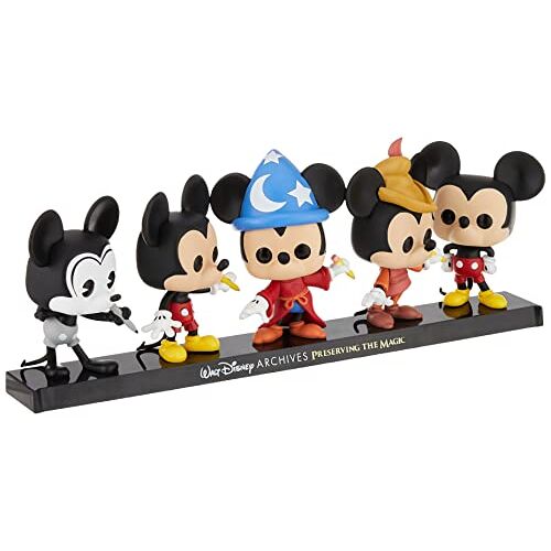 Funko 5118 Popmuziek! Walt Disney Archives Mickey Mouse 50-jarig jubileum, set van 5