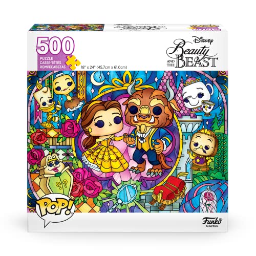 Funko POP! Puzzel Disney Beauty and the Beast  Jigsaw 500 stuks 45,7 cm x 61 cm Engels/Frans/Spaans Language