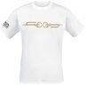 Tool Gold ISO T-shirt wit M 100% katoen Band merch, Bands