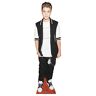 STAR CUTOUTS JUSTIN BIEBER 171cm LIFESIZE KARTOND CUTOUT STANDEE