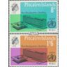Prophila Collection Pitcairn 62-63 (compleet.Kwestie.) 1966 Inhuldiging Hoofdkantoor WHO (Postzegels voor verzamelaars) Gezondheid