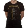 Metallica Hetfield Iron Cross Guitar T-shirt zwart M 100% katoen Band merch, Bands