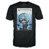 Funko Boxed Tee: Assassin's Assasins Creed Small (S) Assassin's Creed T-Shirt, Maglietta Vestiti Idea Regalo Top a Maniche Corte per gli Adulti Uomini e Donne Merchandising Ufficiale