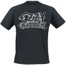 Ozzy Osbourne Vintage Logo T-shirt zwart S 100% katoen Band merch, Bands