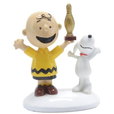 Department 56 Peanuts Village Accessoires Charlie Brown Breaks 100 Figurine, 6,48 cm, veelkleurig Department 56 Peanuts Village Accessoires Charlie Brown Breaks 100 Figurine, 6,48 cm, veelkleurig