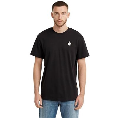 G-STAR RAW G-STAR TRIMS BACK GR R T Zwart G-STAR RAW G-STAR TRIMS BACK GR R T Zwart