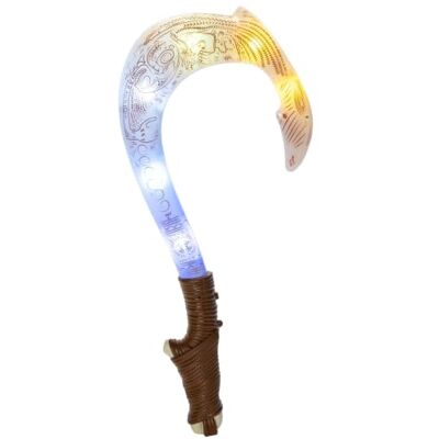 Jakks Pacific Vaiana 2 Maui's Magische Haak Officiële Disney Licentie Licht- en Geluidsspeelgoed voor kinderen Gebeeldhouwde details Inclusief batterijen Maakt een kostuum compleet Vanaf 3 jaar oud Jakks Pacific Vaiana 2 Maui's Magische Haak Officiële Disney Licentie Licht- en Geluidsspeelgoed voor kinderen Gebeeldhouwde details Inclusief batterijen Maakt een kostuum compleet Vanaf 3 jaar oud