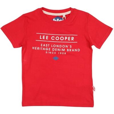 Lee Cooper T-shirt Garçon jongens T-Shirt Lee Cooper T-shirt Garçon jongens T-Shirt