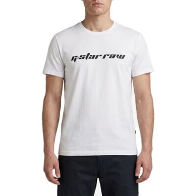 G-STAR RAW Cursive Logo R T heren T-Shirt G-STAR RAW Cursive Logo R T heren T-Shirt