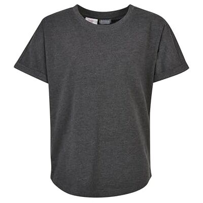Urban Classics Jongens Long Shaped Turnup Tee jongens T-Shirt Urban Classics Jongens Long Shaped Turnup Tee jongens T-Shirt